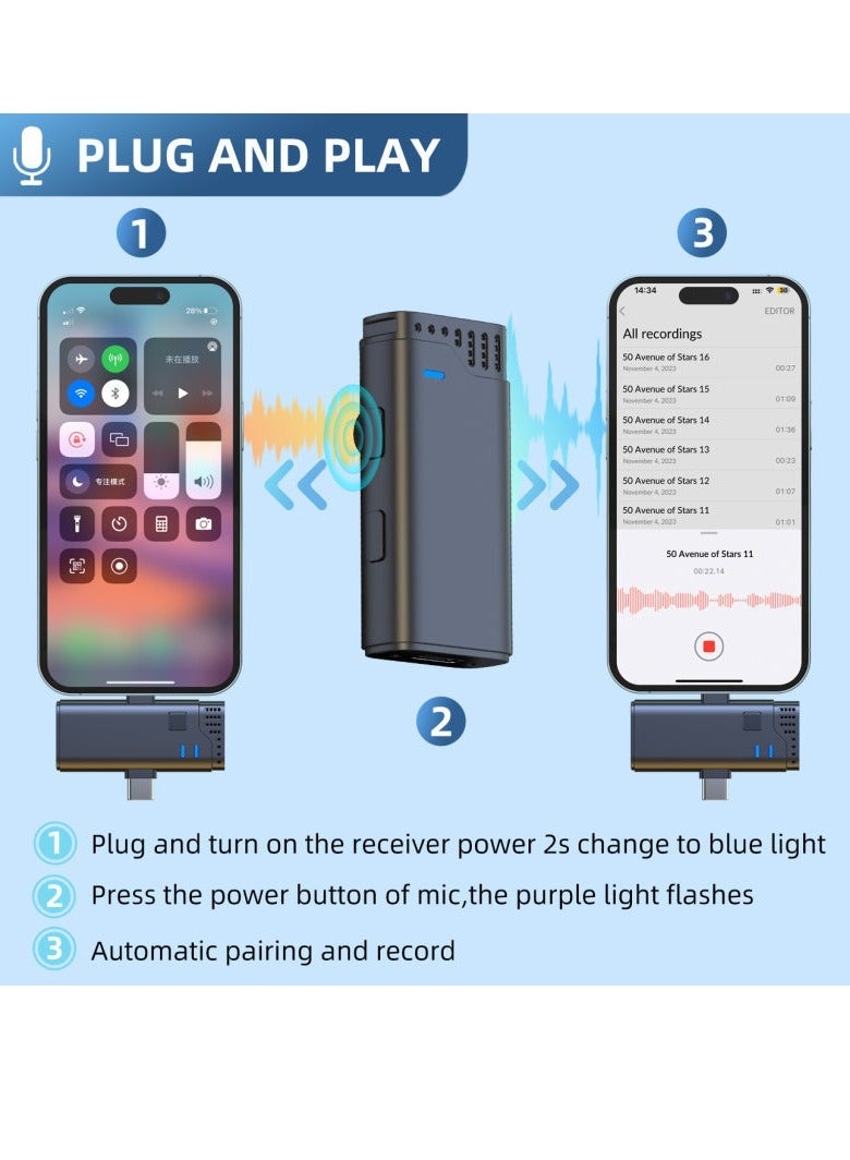 Jmary MW-16 2.4G Wireless Microphone for Mobile & Camera ‚Äì Portable Lapel Lavalier Mic with Receiver for Clear Audio - Image 4