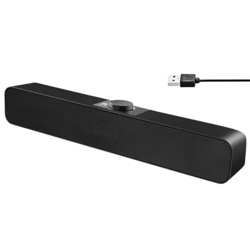 Drumstone 𝟏𝟓 𝐘𝐞𝐚𝐫𝐬 𝐖𝐚𝐫𝐫𝐚𝐧𝐭𝐲 Bluetooth PC Speakers Soundbar, USB-Powered Desktop Speaker for Monitor, Laptop, Tablet, PS5 | V5.3 Stereo Sound, Touch Control, AUX/Bluetooth Connectivity - Image 1