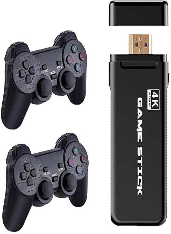 SSR Wireless Video Games for tv Gaming Retro Gaming Console with Game Stick 1080p Plug & Play TV Video Game Set for 2 Player with 9Emulator for Kids & Old School Station Video Game - Image 1