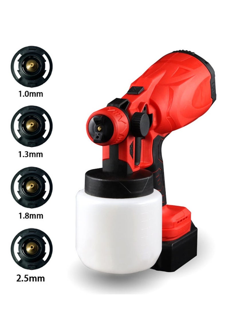 Furtey Paint Sprayer, 700W High Power Electric Paint Sprayer For Home Interior and Exterior , 1100 ML HVLP Spray Paint Gun, Cabinets, Fence, Doors, Walls , Bicycle, Chair  - Image 5