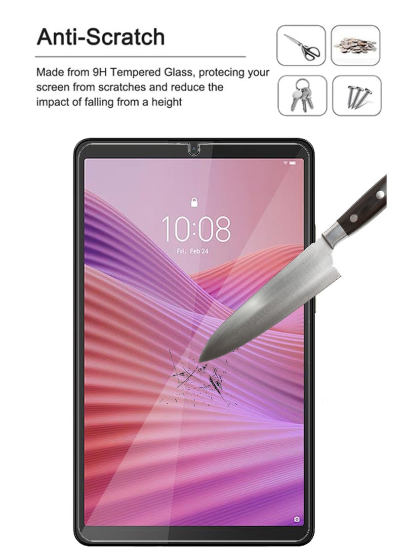 [2 قطع] لجهاز Lenovo Tab One 8.7" - واقي شاشة زجاجي مقسى - شفافية عالية، لمسة رقيقة، مضاد للانفجار، حواف دائرية سلسة، تركيب سهل، واقي شاشة - Image 3
