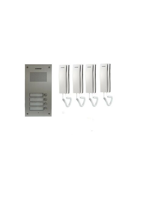 Commax 4-Line Intercom – Complete Communication System for Buildings and Offices