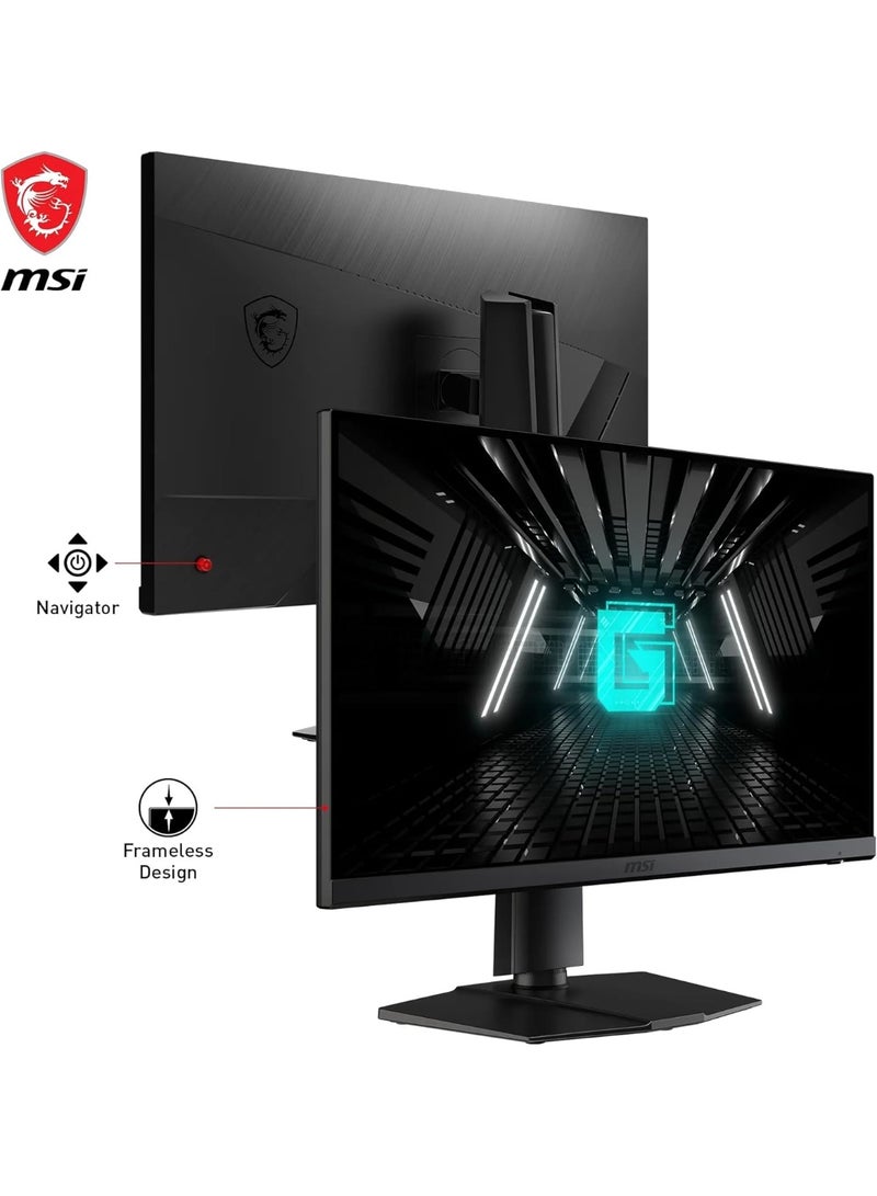 إم اس أي RENEWED MSI G272QPF E2 27 Inch WQHD Gaming Monitor - 2560 x 1440 Rapid IPS Panel, 180 Hz / 1ms GtG, 125% sRGB Colour Gamut, Adaptive Sync - DP 1.4a, HDMI 2.0b CEC BLACK - Image 3