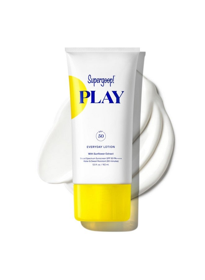 Supergoop! Play Everyday Lotion Spf 50 - Broad Spectrum Body & Face Sunscreen For Sensitive Skin - Great For Active Days - Fast Absorbing, Water & Sweat Resistant - 5.5 Fl Oz - Image 1
