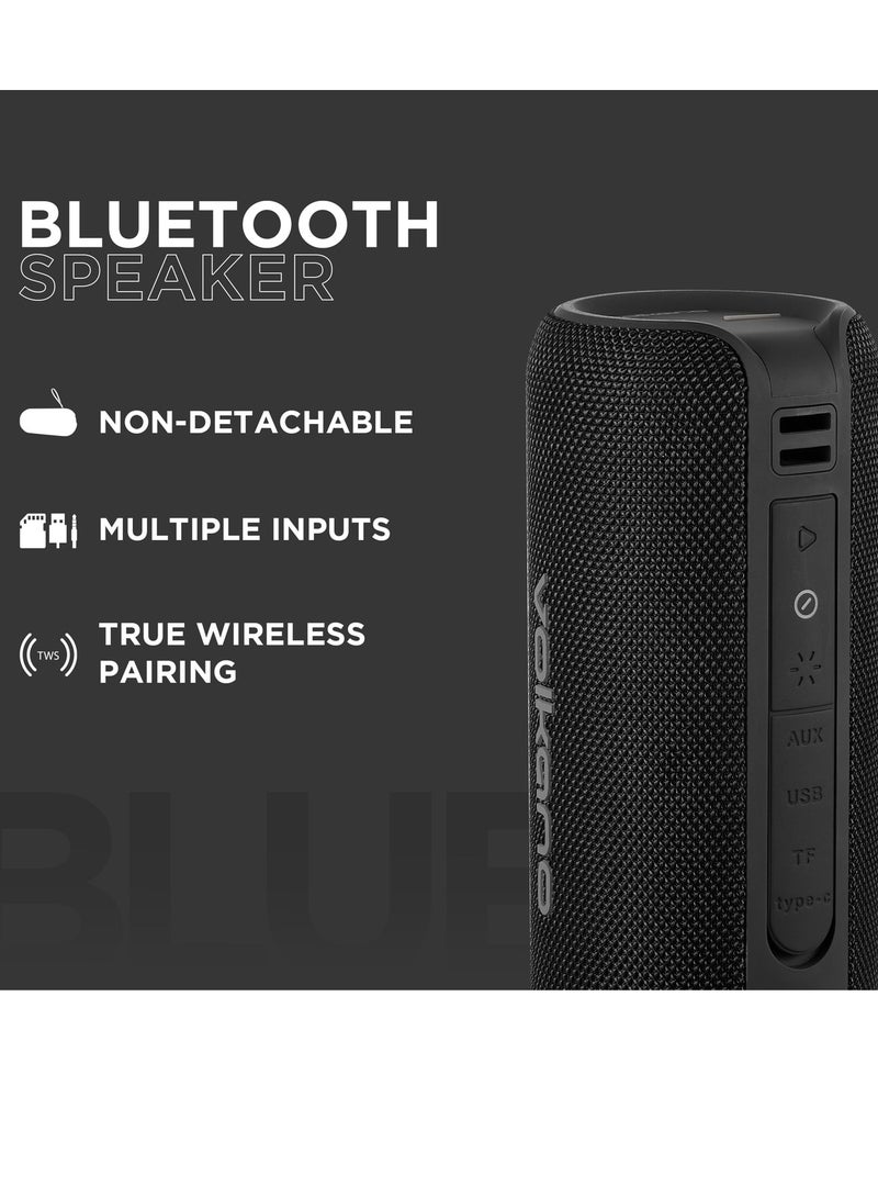 Volkano Rave Series Portable Bluetooth Speaker with IPX5 & LED IGHT, Upto 8 Hour Playtime, 1 Year Warranty  - Image 3