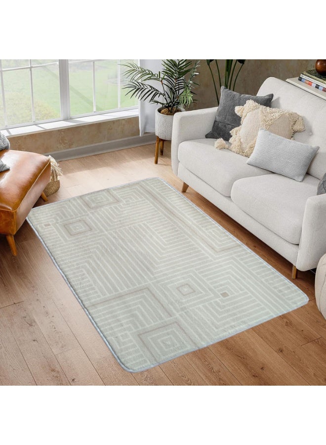 FASHION HOME Super Soft Area Rug Anti-Skid High Pile Soft Fluffy Rug Fuzzy Carpet for Living Room Bedroom Kids Room Nursery Dorm Home Decor  - Image 2
