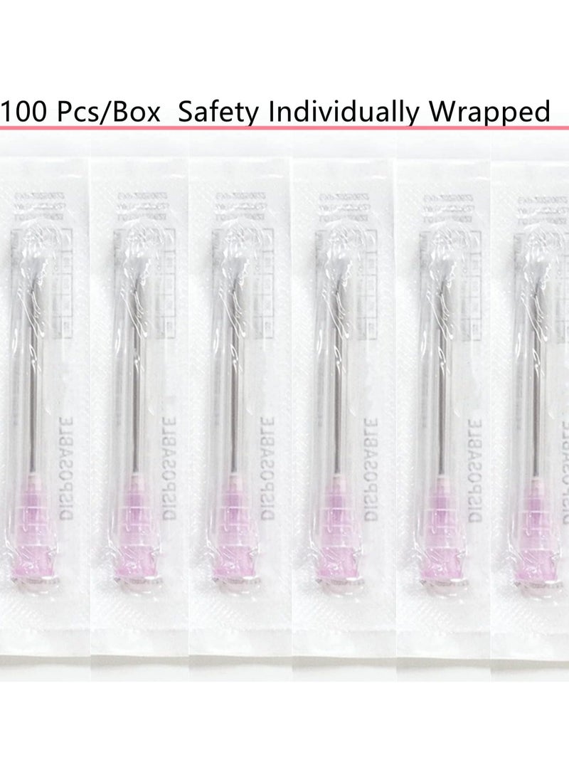 Generic - 18 Gauge 1 Inch Dispensing Syringe Needle 100PCS - Image 1
