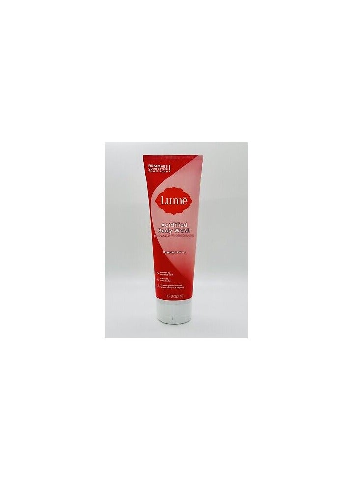لومي غسول الجسم المُحمض من لومي - يزيل الروائح الكريهة أفضل بثلاث مرات ونصف من الصابون، ويتحكم في الرائحة لمدة ٢٤ ساعة، ٨٫٥ أونصة (برائحة الفاوانيا الزهرية) - Image 2