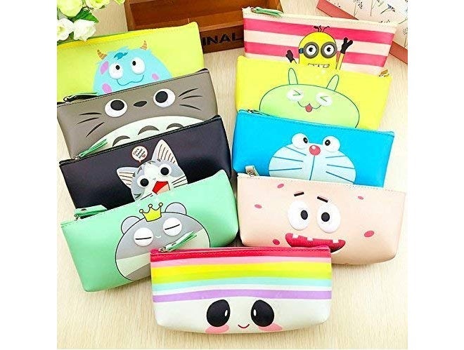 Sillyme حقيبة أقلام مدرسية من السيليكون الناعم (1 قطعة) | تصميم متنوع - Image 1