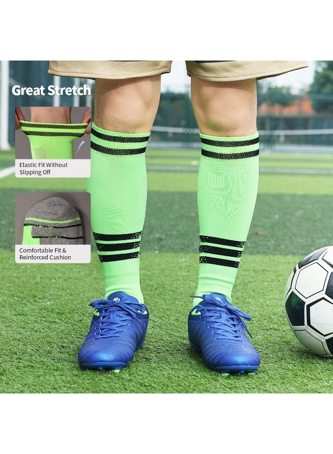 SKY WING Mens Baseball Socks Football Softball Knee High Sock Unisex Athletic Soccer Socks  1/2/3/4 Pairs for Youth Adult  Men and Women - Image 2