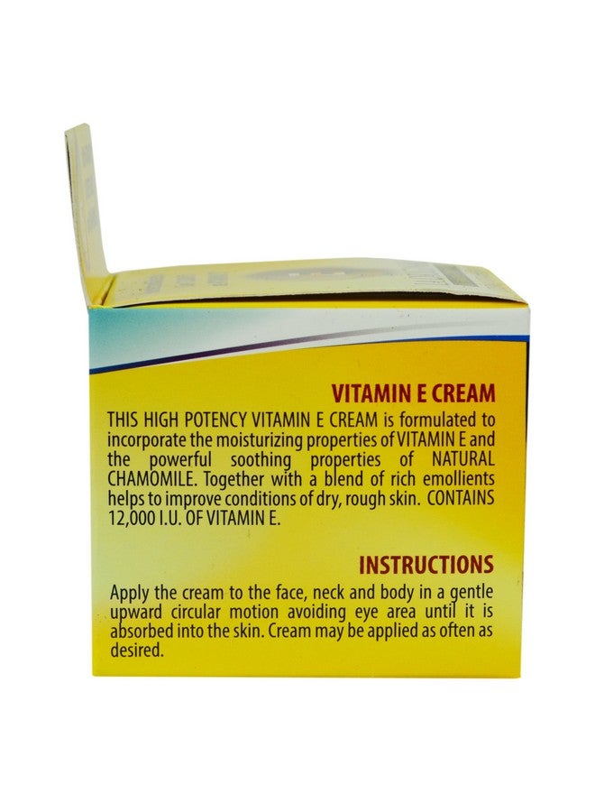 Concha Nacar Crema Hidratante Vitamina E Con Manzanilla Para La Cara Vitamin E Moisturizing Face Cream With Chamomile 2 Oz (Pack Of 1) - Image 4