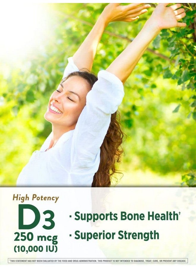 Nature's Truth Vitamin D 10 000 Iu 100 Softgels - Image 4