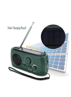 SYOSI Emergency Weather Radio Multifunction Portable Radio with Solar Charging Hand Crank Battery Operated SOS Alarm Am Fm LED Flashlight for Outdoor Emergency  - Image 5