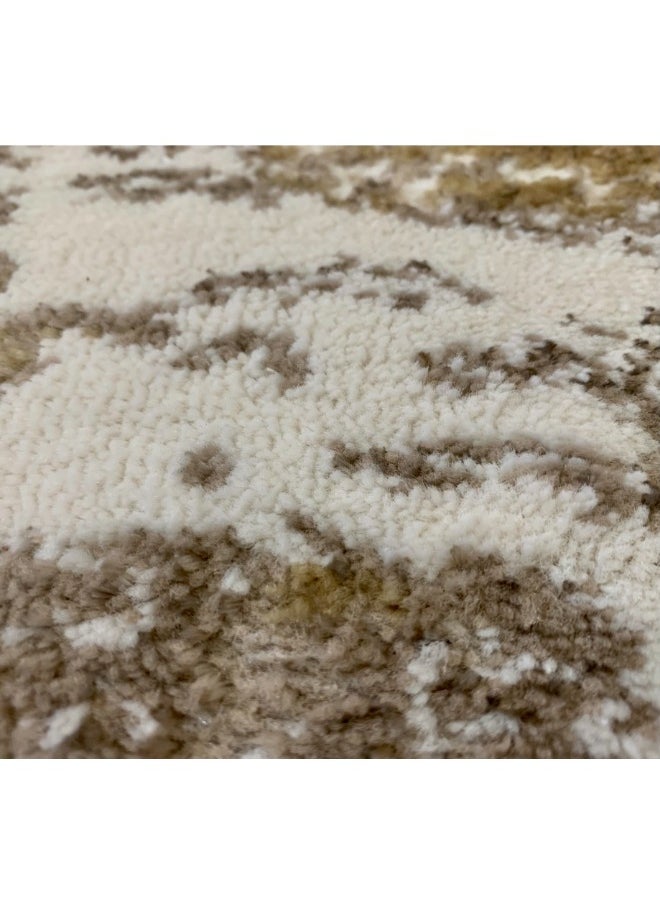 HANDPICKED FURNITURE Handpicked Furniture Abstract Beige Rug, Ultra Soft Area Carpets For Bed Room, Living Room, And Dining Room, Antislip Floor Carpets, Easy To Clean, Made In Turkey  - Image 5