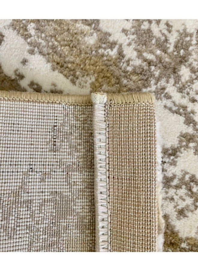 HANDPICKED FURNITURE Handpicked Furniture Abstract Beige Rug, Ultra Soft Area Carpets For Bed Room, Living Room, And Dining Room, Antislip Floor Carpets, Easy To Clean, Made In Turkey  - Image 3