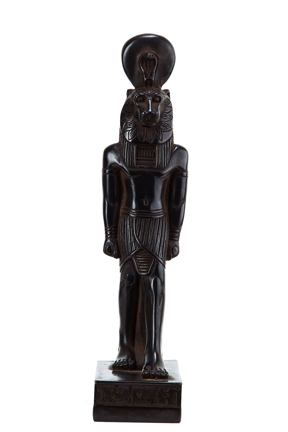 Generic ancient Egyptian statue of Sekhmet black stone made in Egypt ...