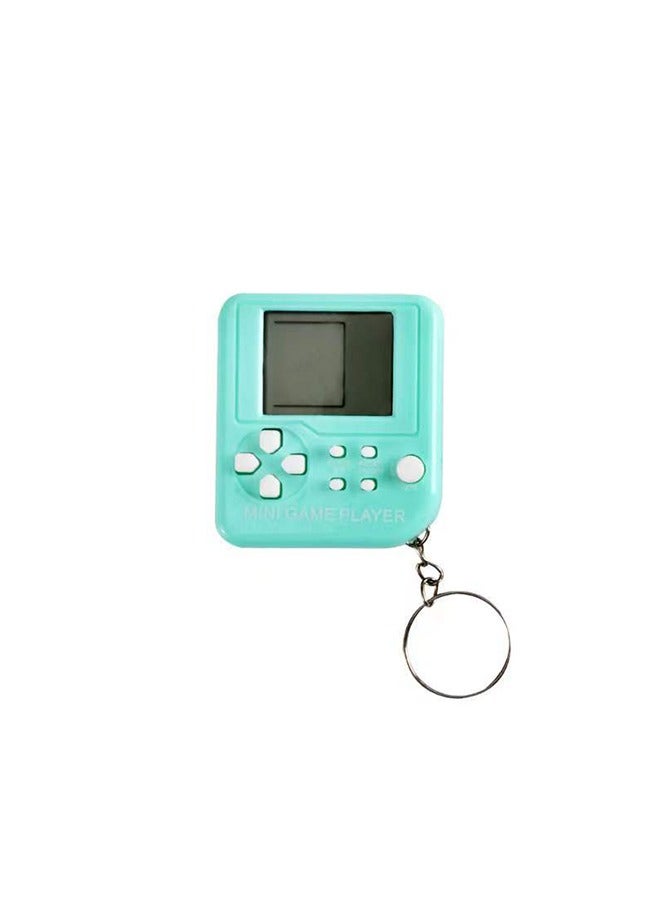 NIBEMINENT Tetris Small Classic Video Game Keychain Mini Red*1+Blue*1 Color 2Pcs/Set  - Image 4
