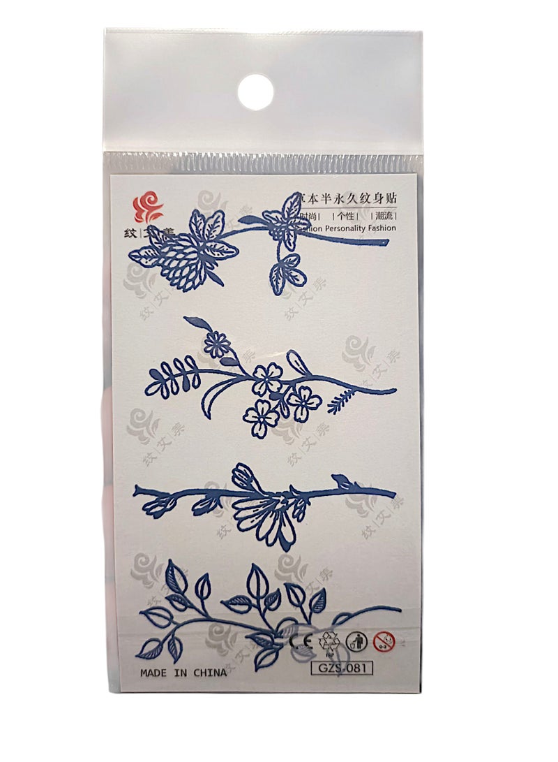 تاتو سحري مؤقت يظهر خلال ٤٨ ساعه و يدوم طويلا - Image 1