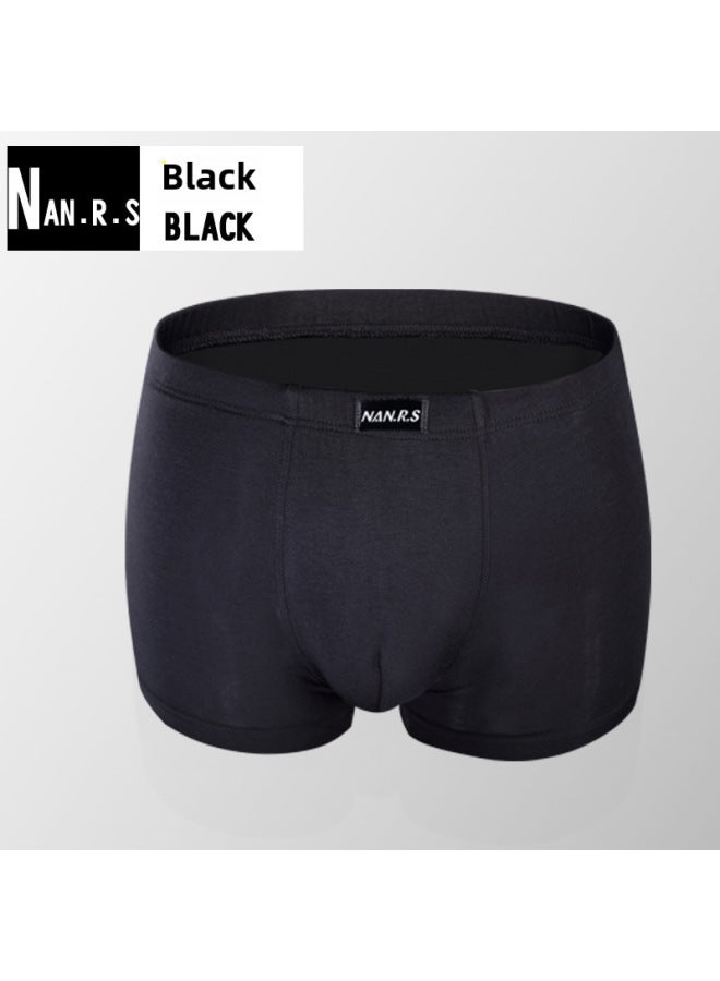 Modal Mid-waist Men's Underwear Comfortable Breathable Bamboo Fiber Boxers Sweat Absorbing Breathable Soft Men's Underwear