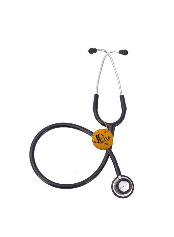 سايج سكوير سماعة طبيب للأطفال من سيج سكوير، سماعة طبيب تمريض حقيقية، مناسبة للعب الأدوار، لعبة طبيب، عرض مسرحي، زي تنكري، حفل سنوي (قطعة واحدة) - Image 4