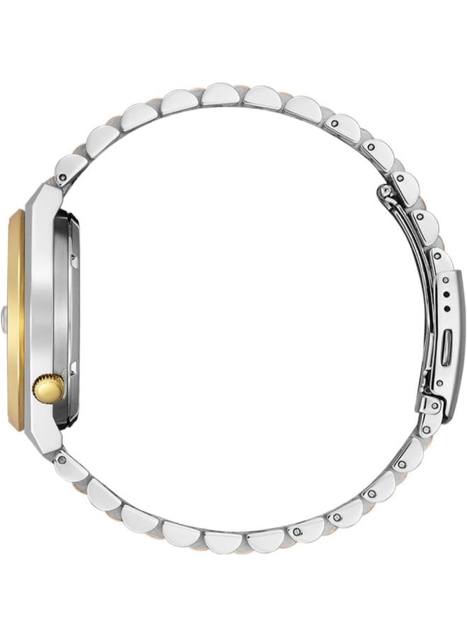 CITIZEN Analog Tsuyosa Gray Dial Two Tone Men's Watch - NJ0154-80H - Image 4