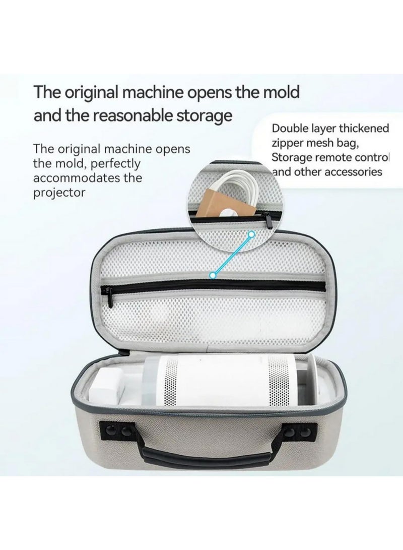 1PCS EVA Portable Carrying Case for Samsung The Freestyle Projector Bag Anti Fall Waterproof Shockproof Dustproof Protective Cover Accessory - Image 3