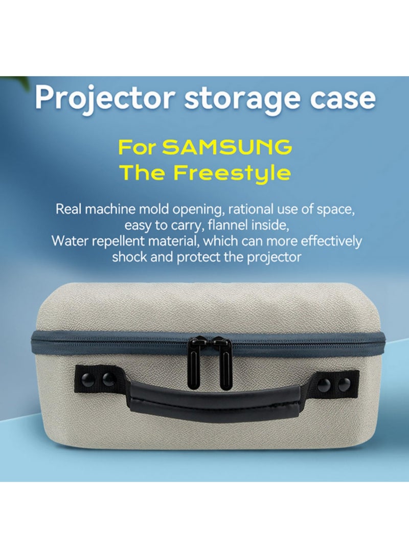 1PCS EVA Portable Carrying Case for Samsung The Freestyle Projector Bag Anti Fall Waterproof Shockproof Dustproof Protective Cover Accessory - Image 5