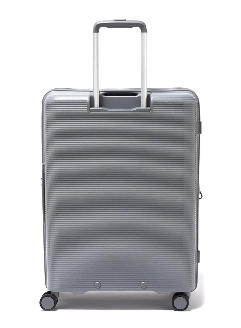 Echolac Forza Hardcase Expandable Double Wheel Cabin Luggage Trolley - Gray - Image 3