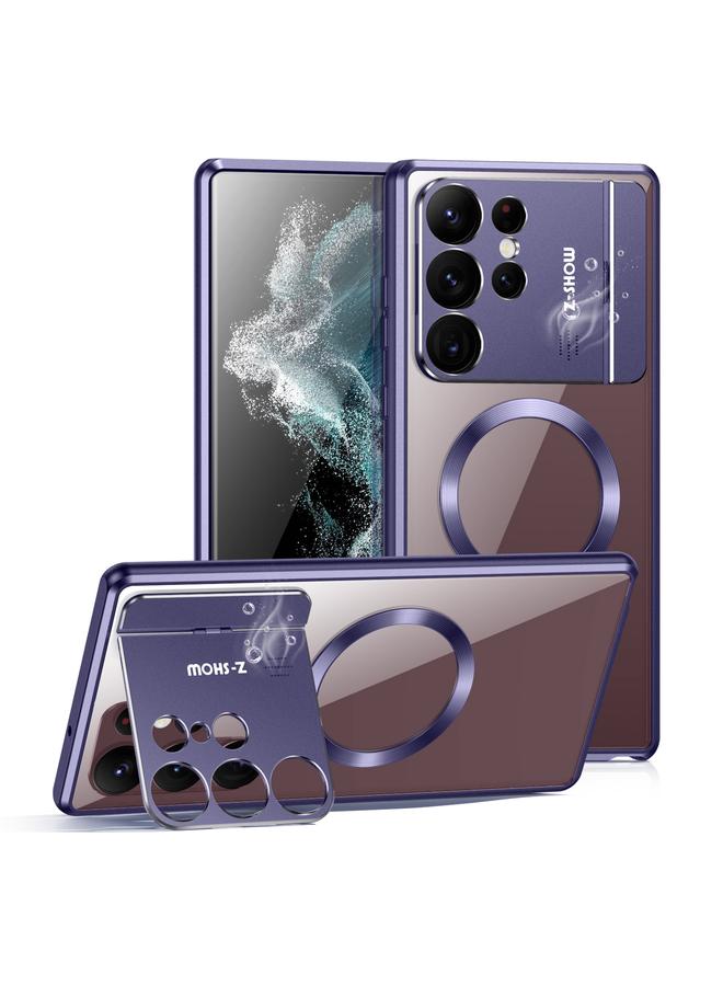 erorex Case For Samsung Galaxy S22 Ultra 5G Aromatherapy Holder Single-sided MagSafe Magnetic Phone Case - Image 1