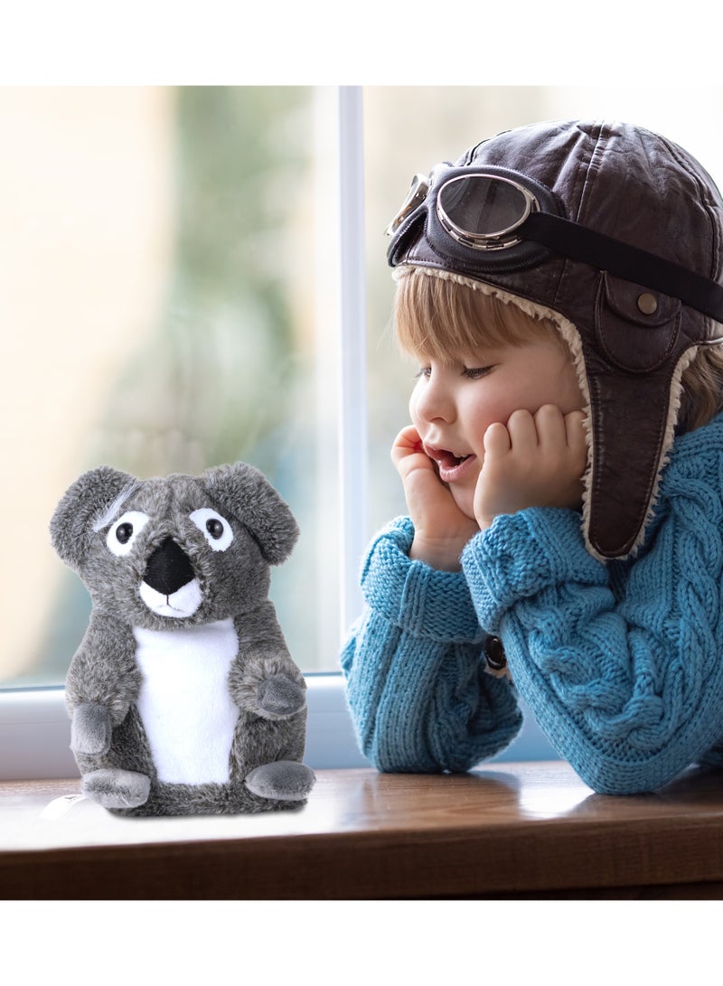 PUGS AT PLAY كلاب البج في اللعب - كوالا تتحدث - جوي 7 بوصات، تعمل بالبطارية | لعبة كوالا | حيوان أليف إلكتروني | يهز رأسه ويكرر الصوت | لعبة قماشية تفاعلية هدية للأطفال - Image 4