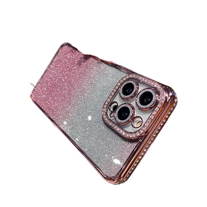 غطاء واقي بTPU لـ iPhone 17 / 17 Air / 17 Pro / 17 Pro Max مع فيلم عدسة ماسي مائي وبريق متدرج مع مقاوم للصدمات مع حماية من السقوط باللون Gradient من مادة TPU للاستخدام العملي - Image 5