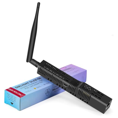 LOAMLIN SMLIGHT SLZB-06 NoPOE – A Zigbee 3.0 to Ethernet, USB, and WiFi Adapter, Works with Zigbee2MQTT, Home Assistant, ZHA（Not Supporting POE Power） - Image 1