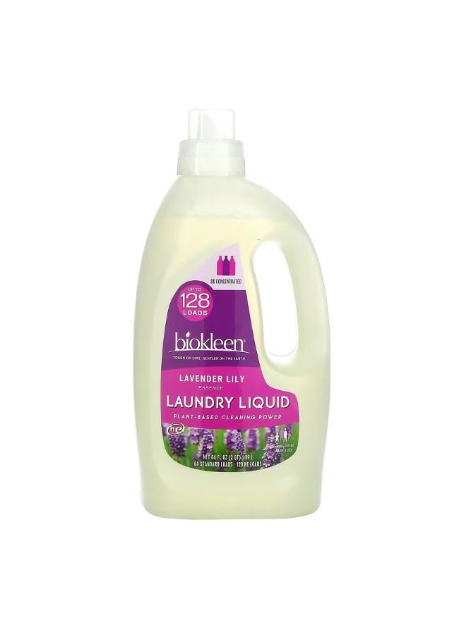 Biokleen Laundry Liquid Lavender Lily Essence 64 fl oz 1.89 L - Image 1