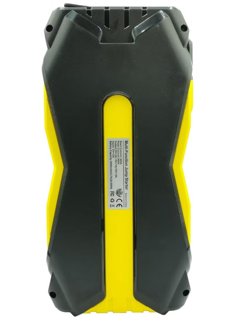 3XR 8000mAh Car Jump Starter Dual USB Charging Powerbank For Upto 5.0L Petrol And 3.0L Diesel Engine-6747 - Image 4