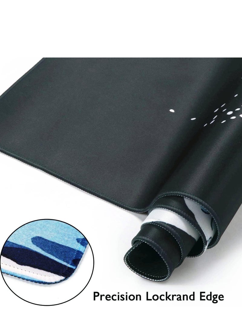 إسكدنيا لعبة القرفة ماوس وسادة وسادة طاولة كبيرة تطول خياطة حافة وسادة الفأرة وسادة الفأرة طويلة ومنصات الفأرة المضادة للانزلاق المطاط قاعدة وسادة الفأرة 800x300x5mm - Image 3