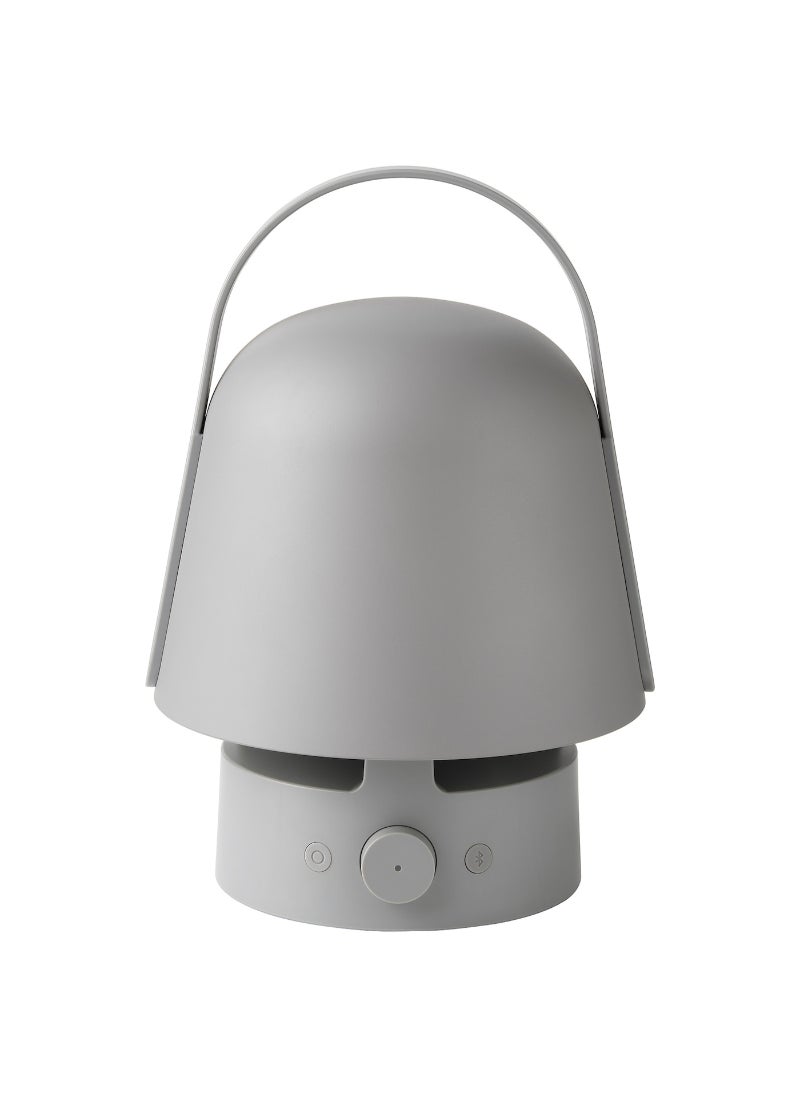 IKEA FRAKTA - Bluetooth speaker lamp - outdoor/grey - Image 1
