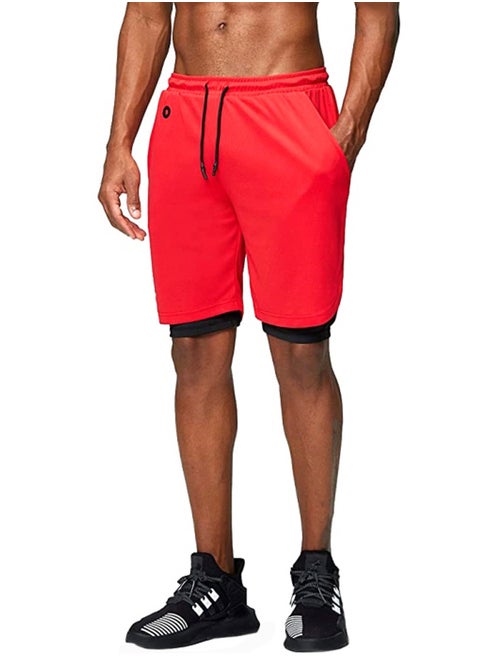 2-In-1 Running Shorts L