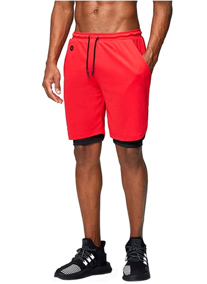 Generic 2-In-1 Running Shorts L  - Image 1