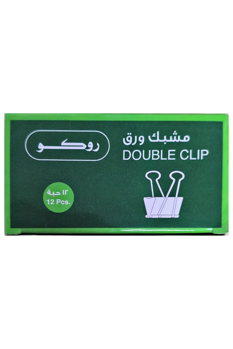 روكو 12 قطعة مشبك مزدوج متوسط - Image 1