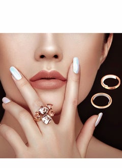 SYOSI Invisible Ring Size Adjuster 6 Sheets / 114 Pieces Loose Ring Sizer Jewelry Ring Guard Ring Smaller Spacer Loose Ring Tightener Ring Fixed Piece for Preventing Ring from Loosening and Slipping Off  - Image 2