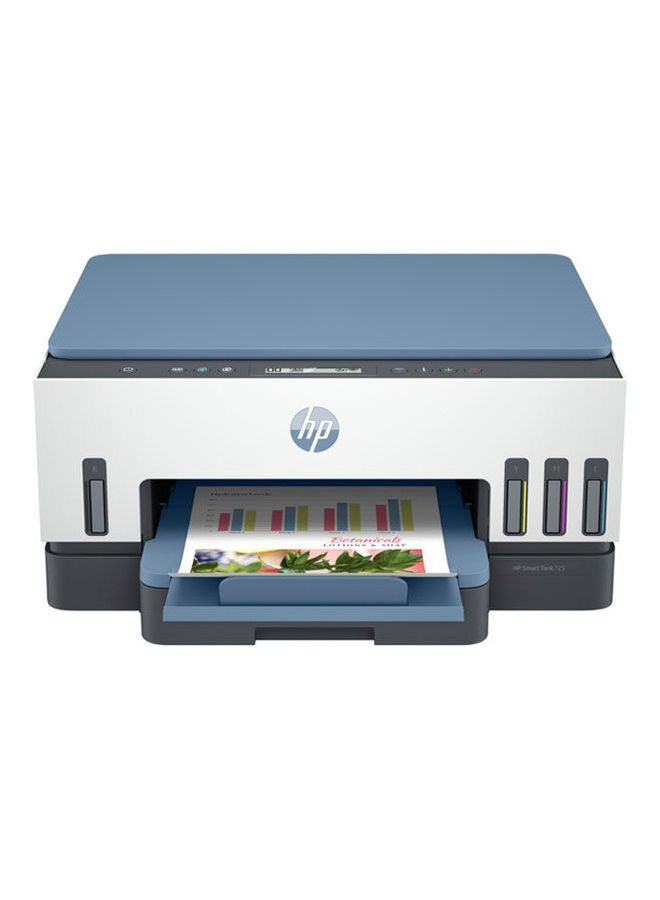HP طابعة الكل في واحد سمارت تانك 725 أبيض - رمادي - Image 1