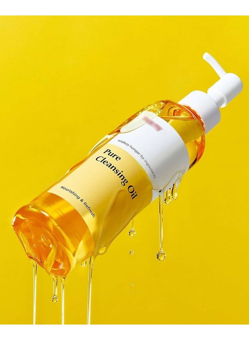 MA:NYO زيت تنظيف مانيوا النقي 200 مل - منظف للوجه، يذوب الرؤوس السوداء، إزالة المكياج اليومية بزيت الأركان - Image 2