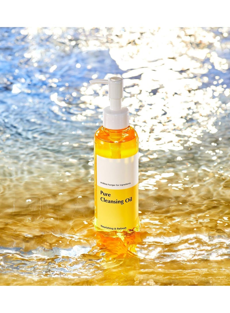 MA:NYO زيت تنظيف مانيوا النقي 200 مل - منظف للوجه، يذوب الرؤوس السوداء، إزالة المكياج اليومية بزيت الأركان - Image 3