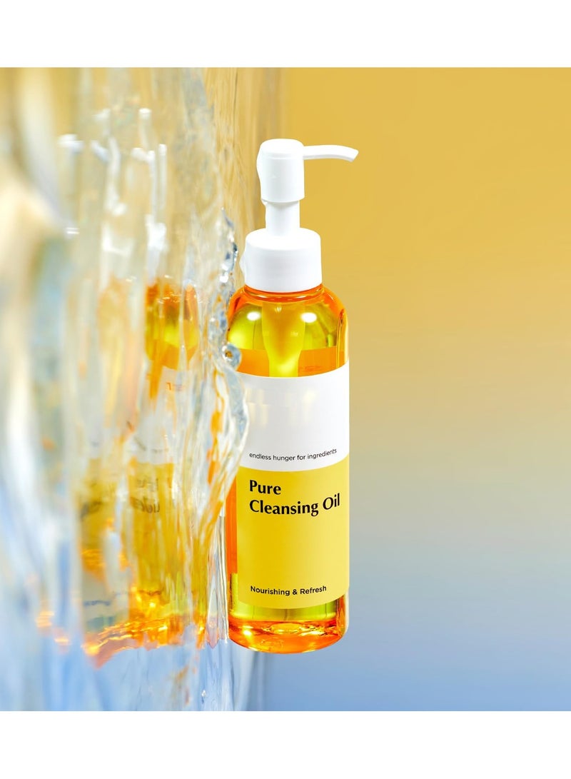 MA:NYO زيت تنظيف مانيوا النقي 200 مل - منظف للوجه، يذوب الرؤوس السوداء، إزالة المكياج اليومية بزيت الأركان - Image 4