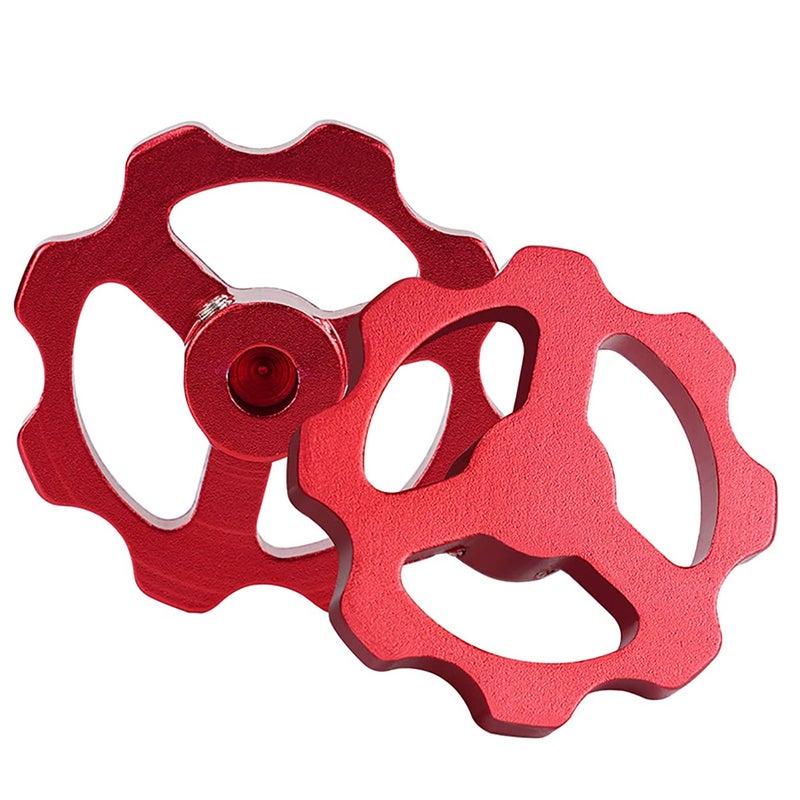 klarako 3D Aluminum Extruder Hand Twist Nut Aluminum Extruder Knob Hand Twist Nut Screw Upgrade for Creality Printer 3D Ender, Red - Image 4