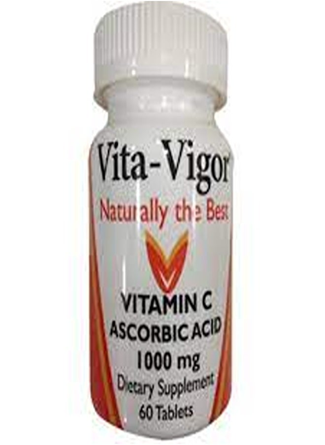 Vita-Vigor Vita-Vigor Vitamin C 1000Mg, 60Tablets 