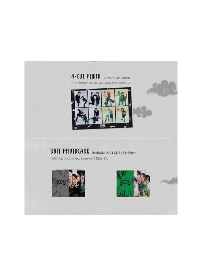 The Bros (Standard - Random Ver.) Photobook + CD-R + Photocard + 4-CUT Photo + 2 Pin Button Badges+ 5 Extra Photocards - Image 5