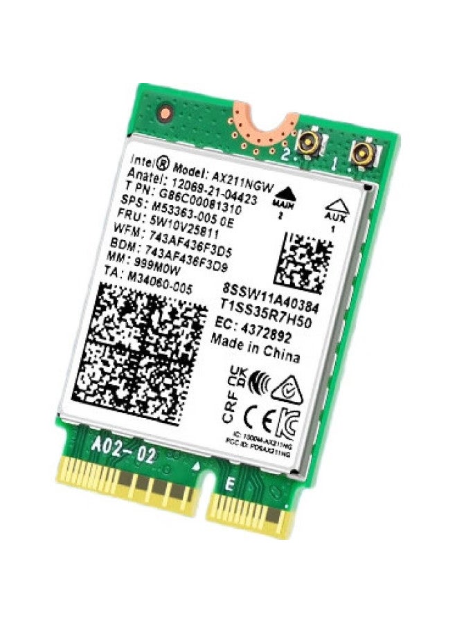 Eb-link Intel Ax211 Chip Laptop Wireless Network Card 5374m M.2 Cnvi2 Interface Wifi 6e Gigabit Tri-band Card Bluetooth 5.3 Computer Built-in Module - Image 3