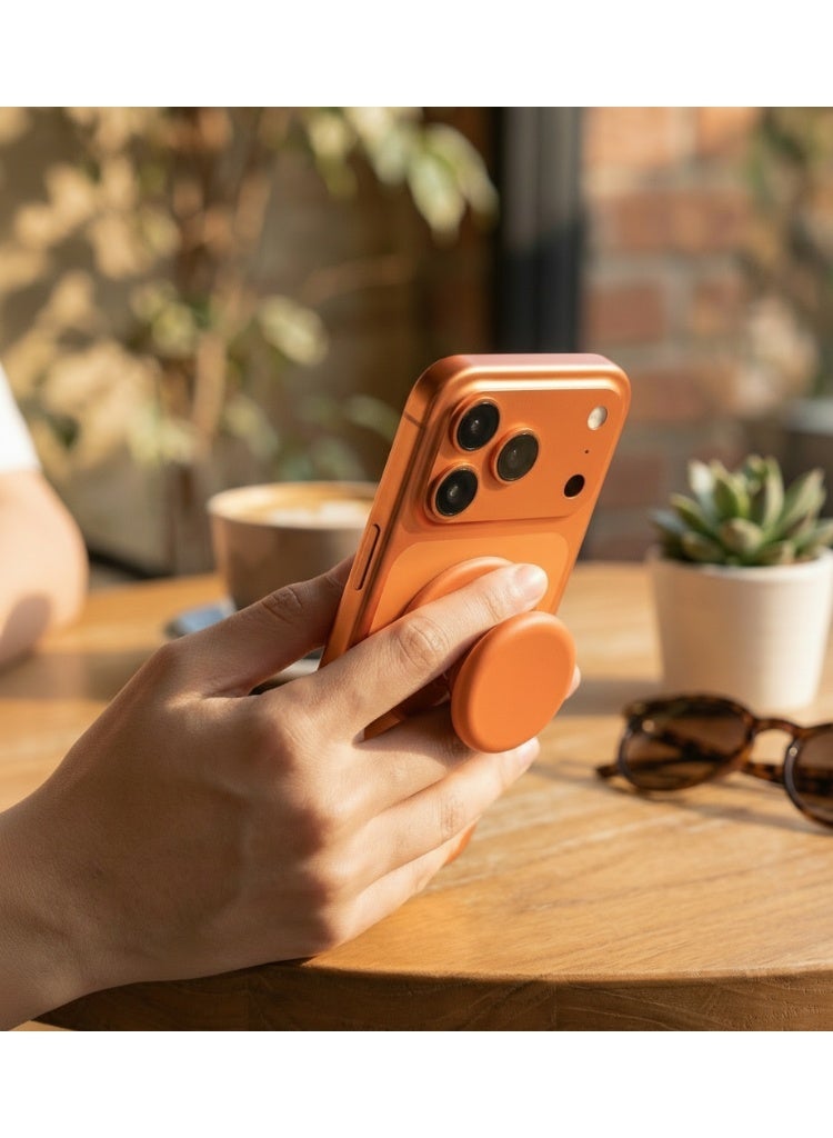 GREEN LION Magnetic Phone Grip with MagSafe, Ultra-Strong Steady Hold, Multi-Tasking, Scrolling, Selfies, Detachable Silicon Top, Enhanced Grip - Image 2