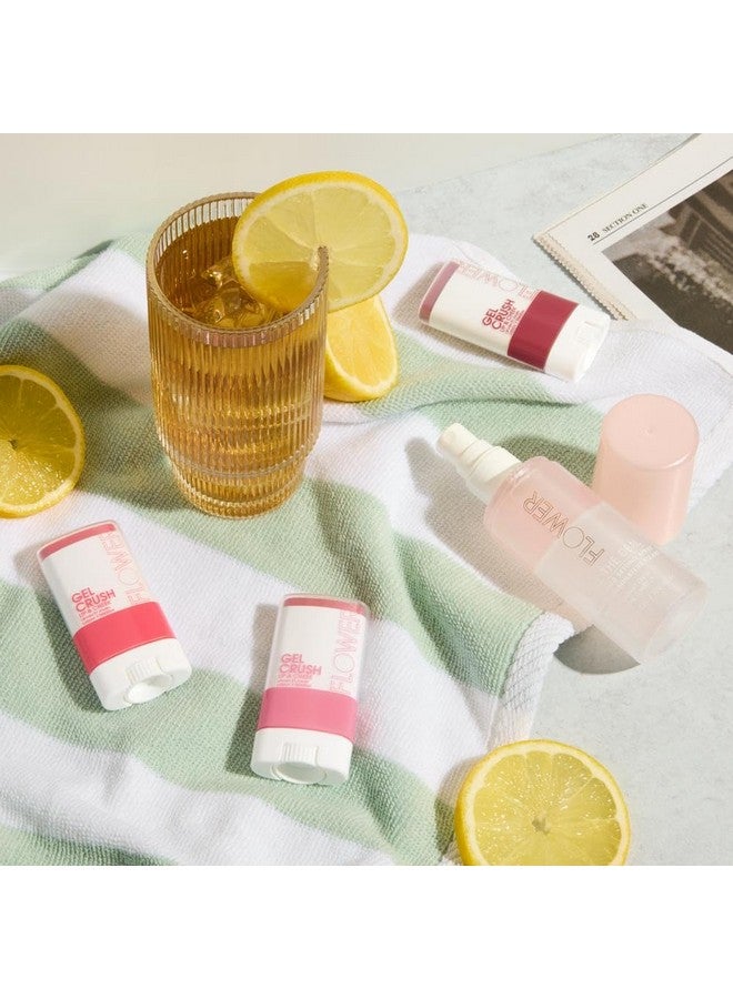 فلاور بيوتي جل FLOWER Beauty للشفاه والخدود | أحمر خدود كريمي ولون شفاه في قلم واحد متعدد الاستخدامات | ترطيب غني | (بلاك بيري) - Image 4